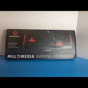 Multimedia gaming keyboard brand new
